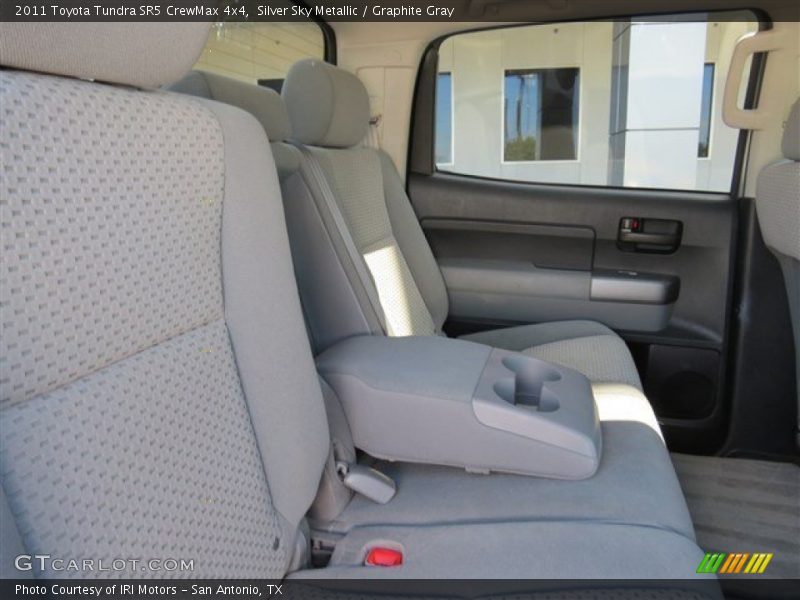 Silver Sky Metallic / Graphite Gray 2011 Toyota Tundra SR5 CrewMax 4x4