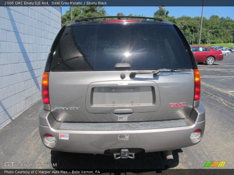 Steel Grey Metallic / Ebony Black 2006 GMC Envoy SLE 4x4