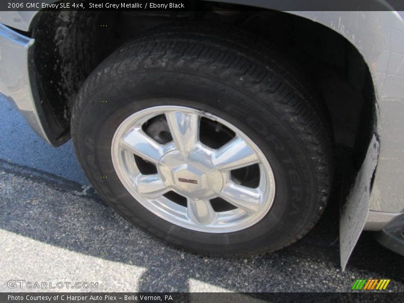 Steel Grey Metallic / Ebony Black 2006 GMC Envoy SLE 4x4