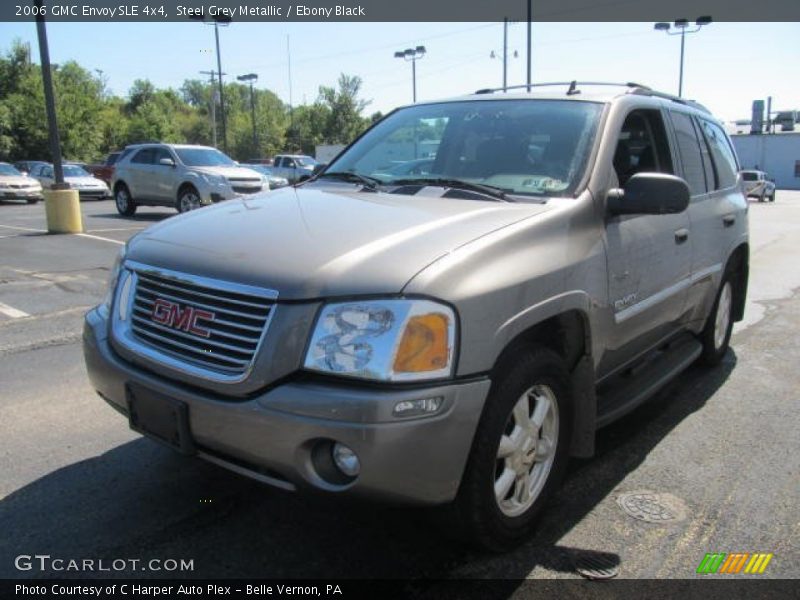 Steel Grey Metallic / Ebony Black 2006 GMC Envoy SLE 4x4