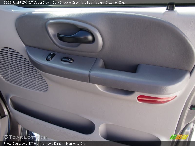 Dark Shadow Grey Metallic / Medium Graphite Grey 2003 Ford F150 XLT SuperCrew