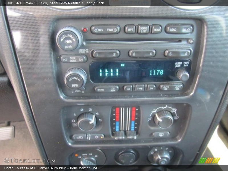 Steel Grey Metallic / Ebony Black 2006 GMC Envoy SLE 4x4