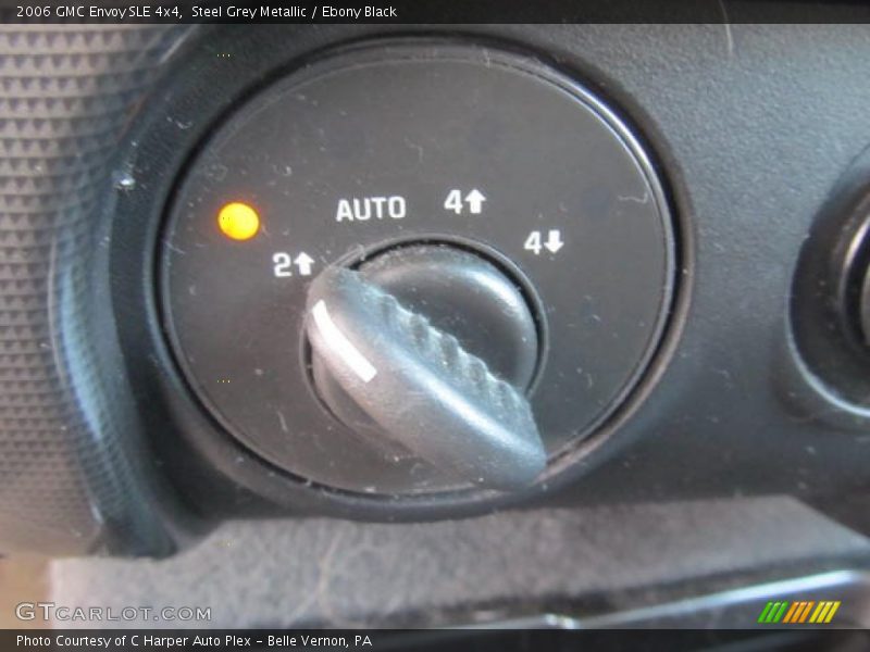 Steel Grey Metallic / Ebony Black 2006 GMC Envoy SLE 4x4