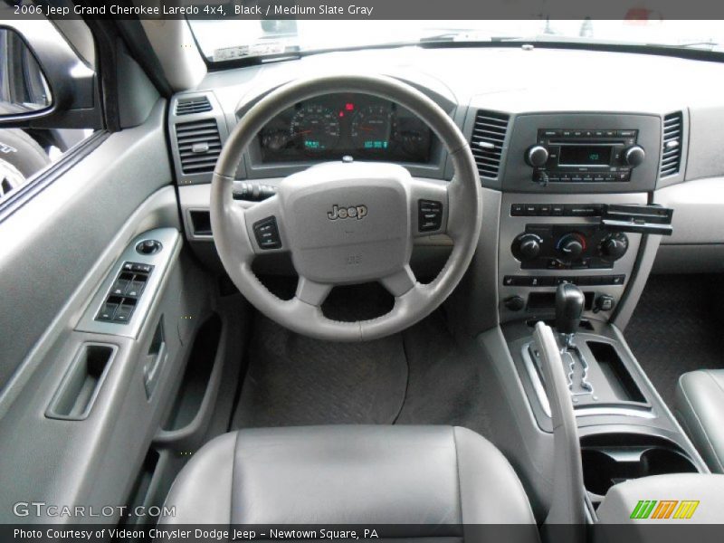 Black / Medium Slate Gray 2006 Jeep Grand Cherokee Laredo 4x4