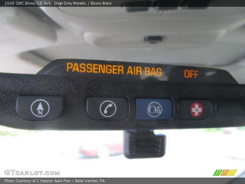 Steel Grey Metallic / Ebony Black 2006 GMC Envoy SLE 4x4