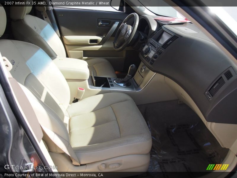 Diamond Graphite Metallic / Wheat 2007 Infiniti FX 35 AWD