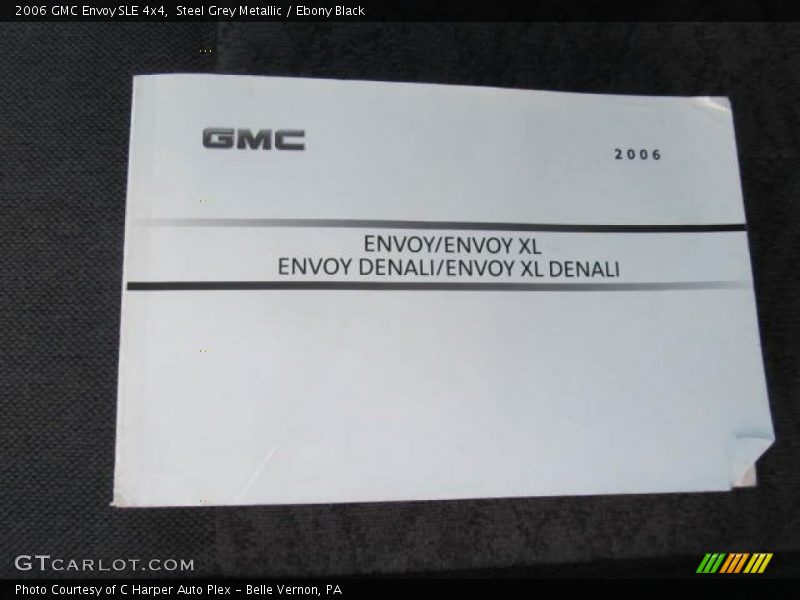 Steel Grey Metallic / Ebony Black 2006 GMC Envoy SLE 4x4