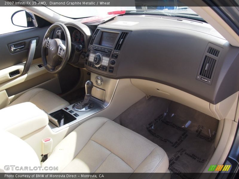 Diamond Graphite Metallic / Wheat 2007 Infiniti FX 35 AWD