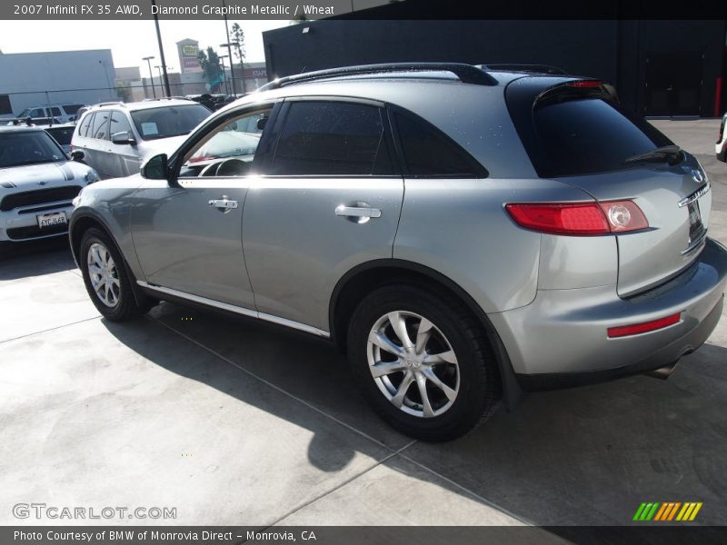 Diamond Graphite Metallic / Wheat 2007 Infiniti FX 35 AWD