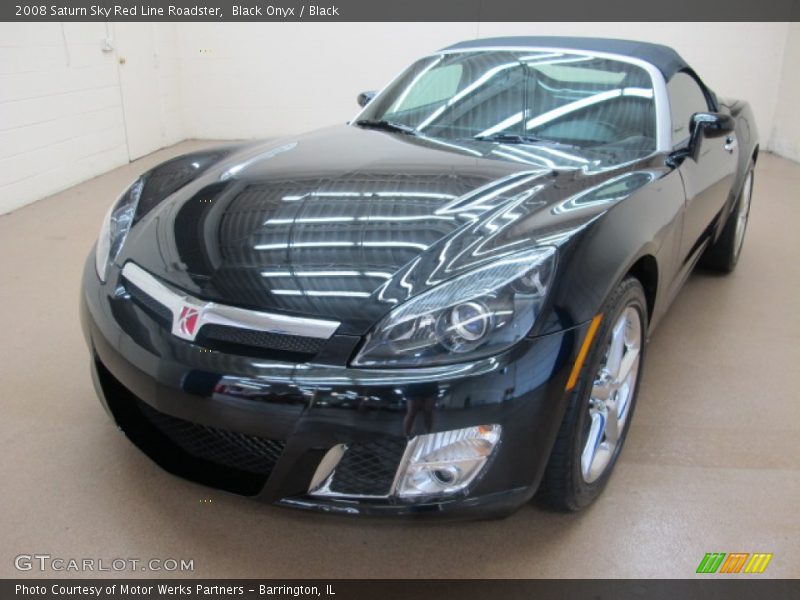 Black Onyx / Black 2008 Saturn Sky Red Line Roadster