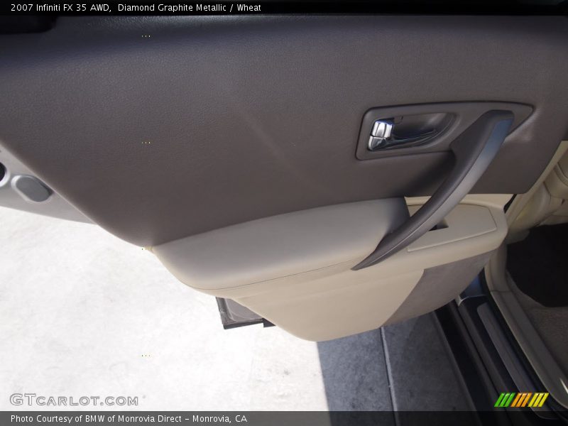 Diamond Graphite Metallic / Wheat 2007 Infiniti FX 35 AWD