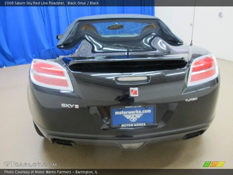 Black Onyx / Black 2008 Saturn Sky Red Line Roadster