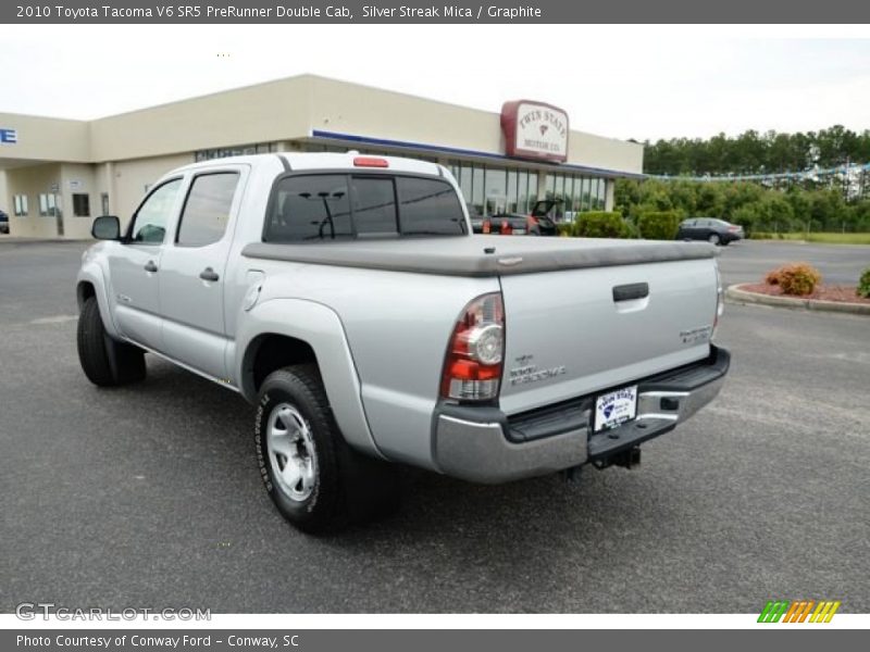 Silver Streak Mica / Graphite 2010 Toyota Tacoma V6 SR5 PreRunner Double Cab