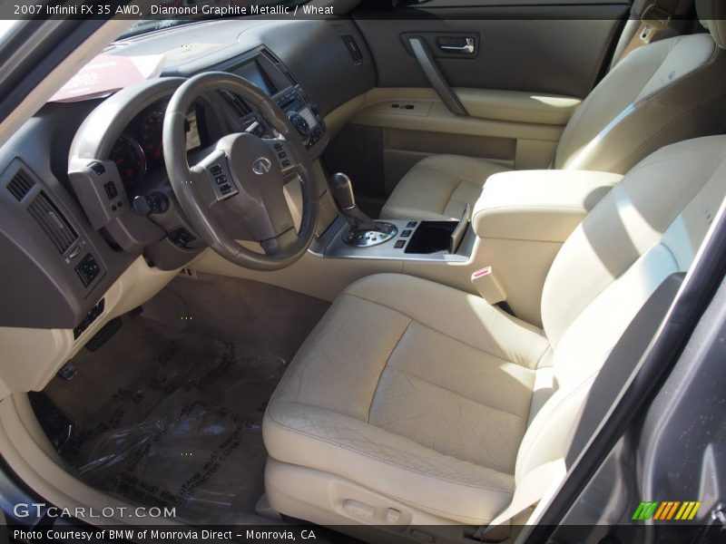 Diamond Graphite Metallic / Wheat 2007 Infiniti FX 35 AWD