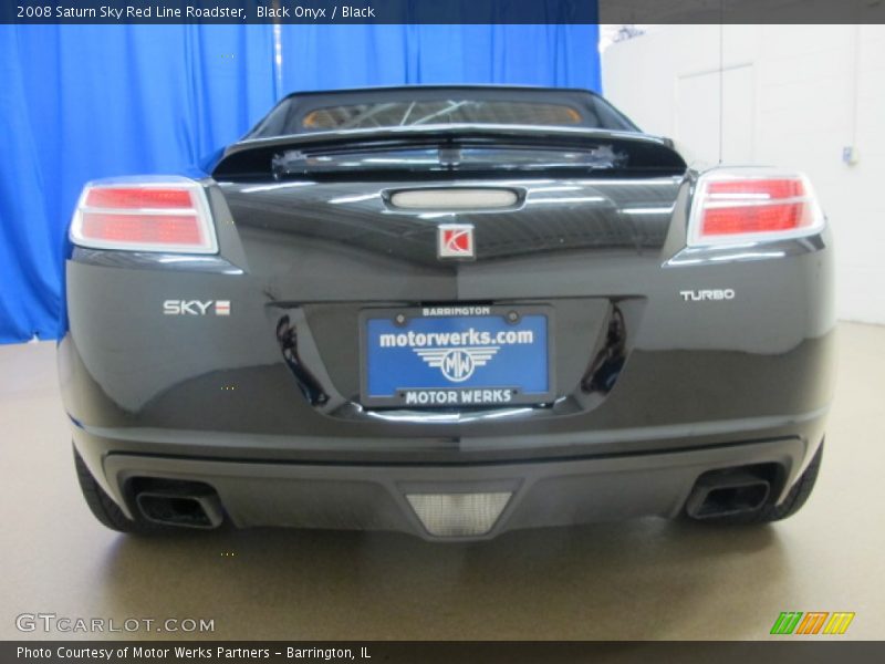Black Onyx / Black 2008 Saturn Sky Red Line Roadster