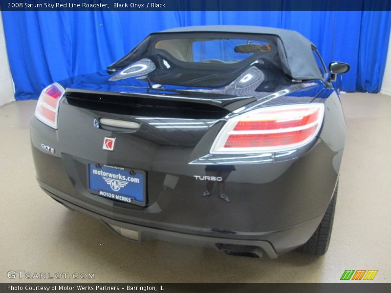 Black Onyx / Black 2008 Saturn Sky Red Line Roadster