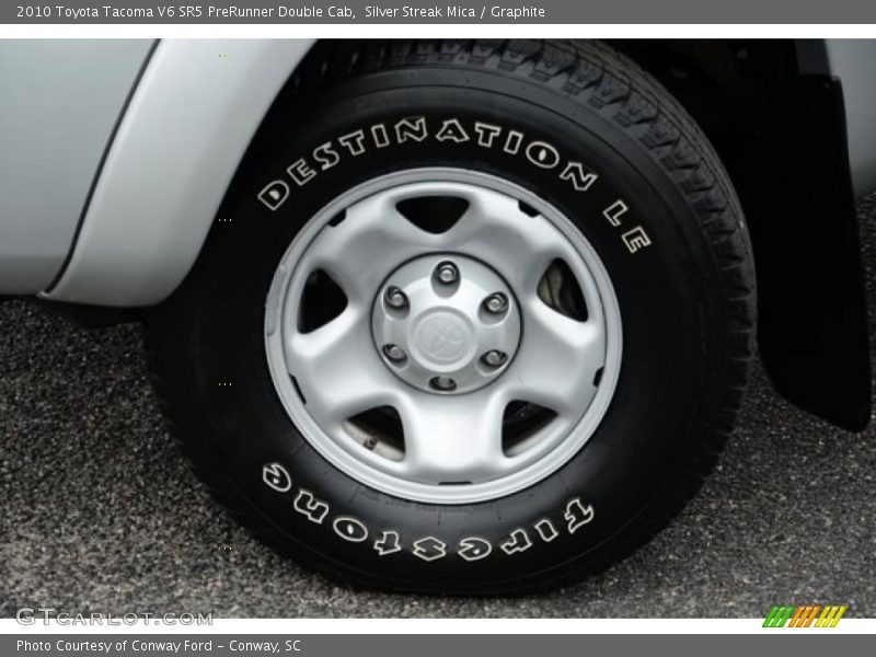 Silver Streak Mica / Graphite 2010 Toyota Tacoma V6 SR5 PreRunner Double Cab