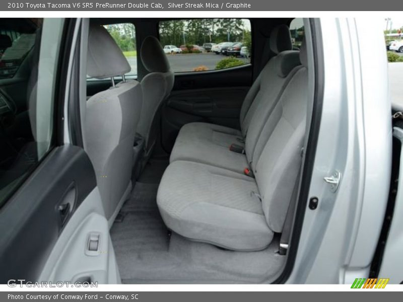 Silver Streak Mica / Graphite 2010 Toyota Tacoma V6 SR5 PreRunner Double Cab