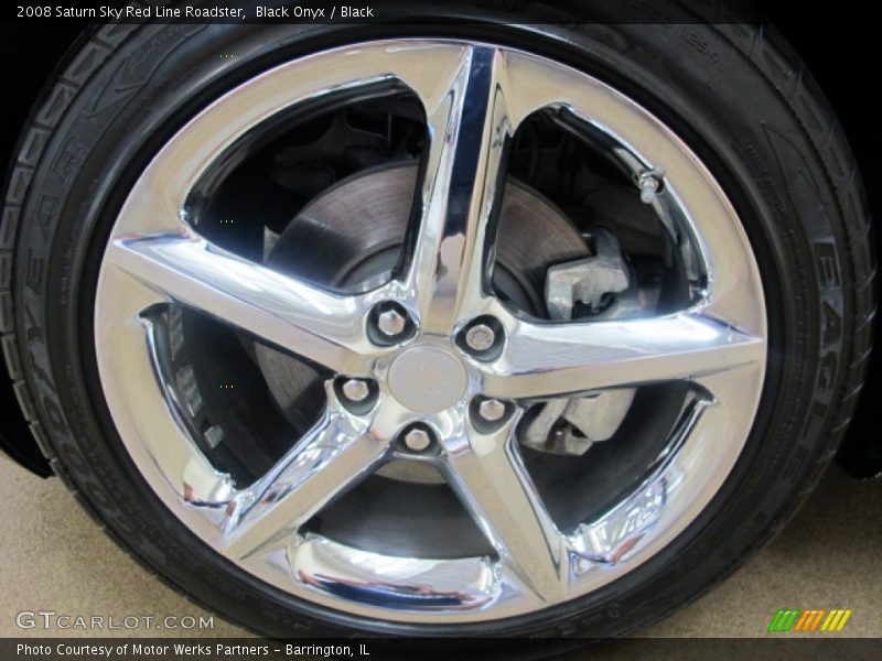 Black Onyx / Black 2008 Saturn Sky Red Line Roadster