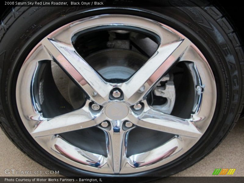 Black Onyx / Black 2008 Saturn Sky Red Line Roadster