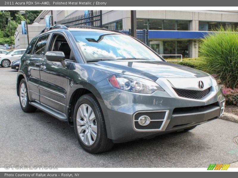 Polished Metal Metallic / Ebony 2011 Acura RDX SH-AWD