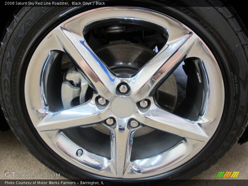 Black Onyx / Black 2008 Saturn Sky Red Line Roadster