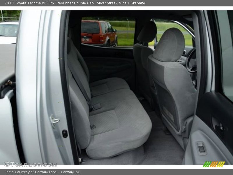 Silver Streak Mica / Graphite 2010 Toyota Tacoma V6 SR5 PreRunner Double Cab