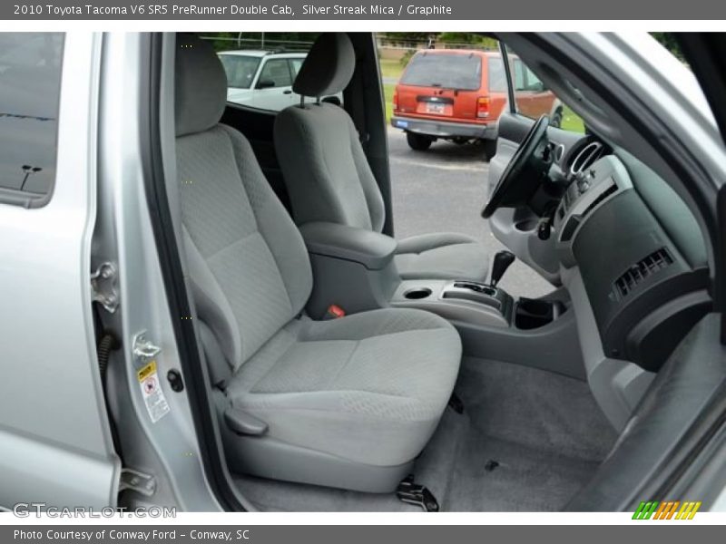 Silver Streak Mica / Graphite 2010 Toyota Tacoma V6 SR5 PreRunner Double Cab