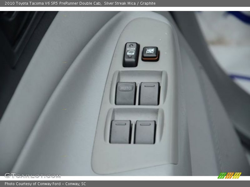 Silver Streak Mica / Graphite 2010 Toyota Tacoma V6 SR5 PreRunner Double Cab