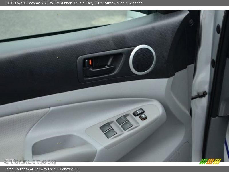 Silver Streak Mica / Graphite 2010 Toyota Tacoma V6 SR5 PreRunner Double Cab