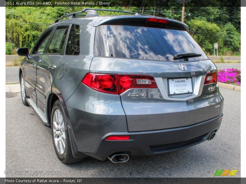 Polished Metal Metallic / Ebony 2011 Acura RDX SH-AWD