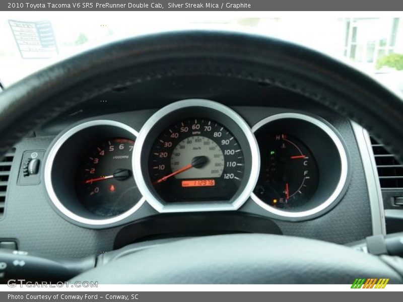 Silver Streak Mica / Graphite 2010 Toyota Tacoma V6 SR5 PreRunner Double Cab