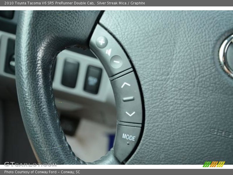 Silver Streak Mica / Graphite 2010 Toyota Tacoma V6 SR5 PreRunner Double Cab