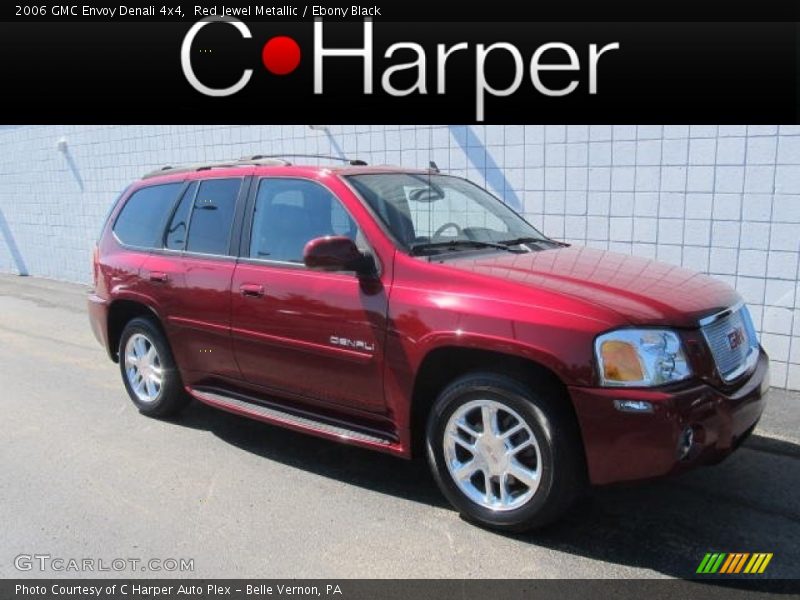 Red Jewel Metallic / Ebony Black 2006 GMC Envoy Denali 4x4