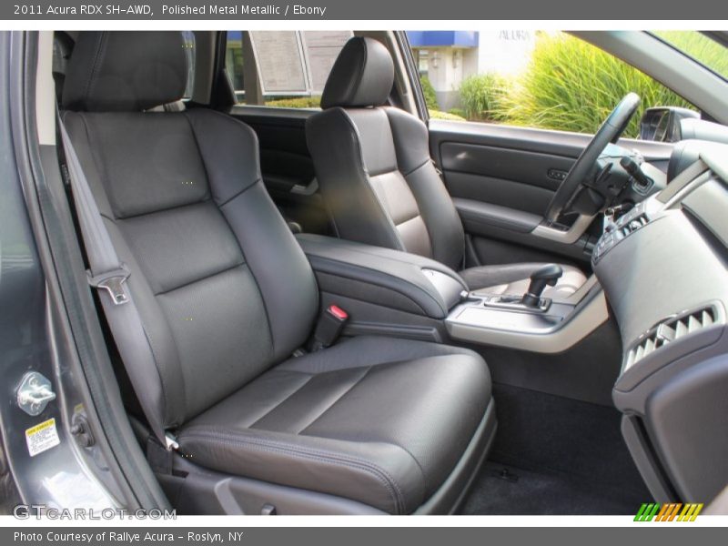Polished Metal Metallic / Ebony 2011 Acura RDX SH-AWD