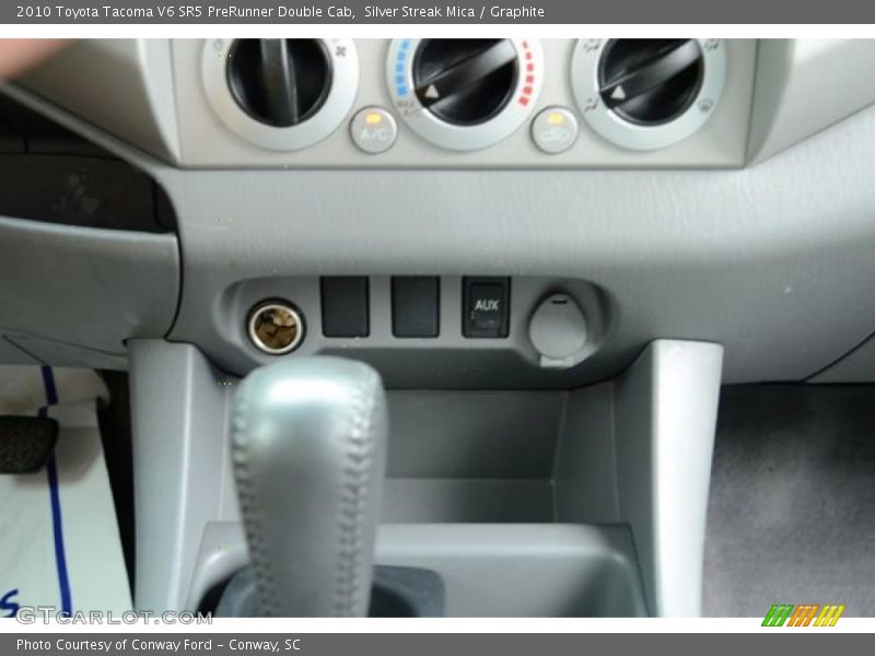 Silver Streak Mica / Graphite 2010 Toyota Tacoma V6 SR5 PreRunner Double Cab