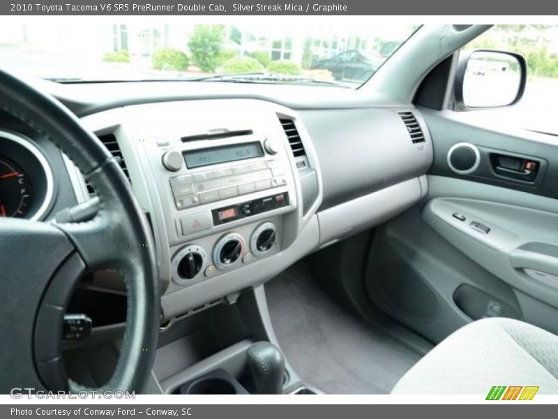 Silver Streak Mica / Graphite 2010 Toyota Tacoma V6 SR5 PreRunner Double Cab