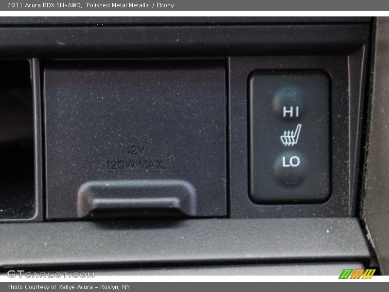 Polished Metal Metallic / Ebony 2011 Acura RDX SH-AWD