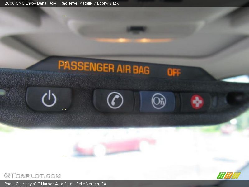 Red Jewel Metallic / Ebony Black 2006 GMC Envoy Denali 4x4