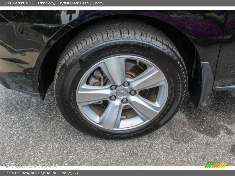 Crystal Black Pearl / Ebony 2010 Acura MDX Technology