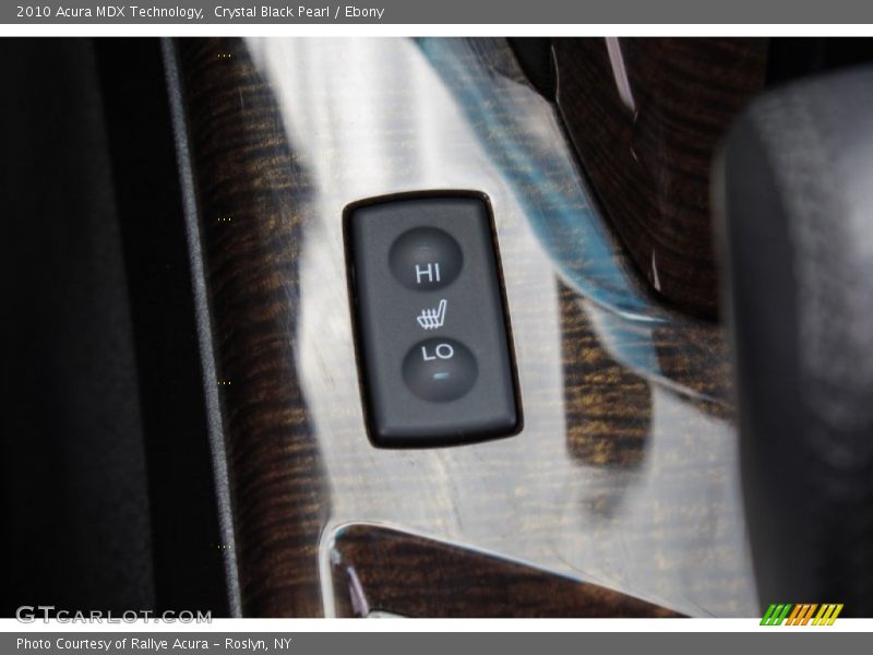 Crystal Black Pearl / Ebony 2010 Acura MDX Technology
