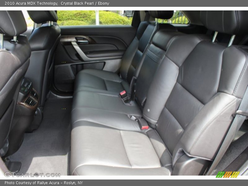 Crystal Black Pearl / Ebony 2010 Acura MDX Technology