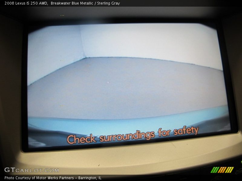 Breakwater Blue Metallic / Sterling Gray 2008 Lexus IS 250 AWD