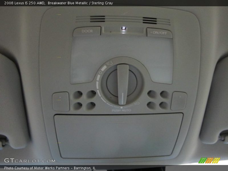 Breakwater Blue Metallic / Sterling Gray 2008 Lexus IS 250 AWD