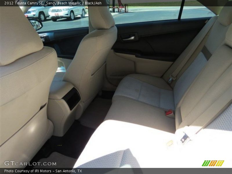 Sandy Beach Metallic / Black/Ash 2012 Toyota Camry SE