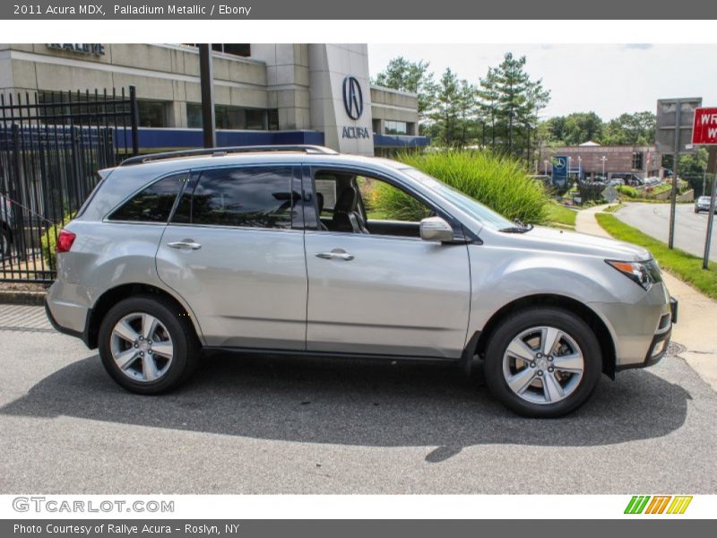Palladium Metallic / Ebony 2011 Acura MDX