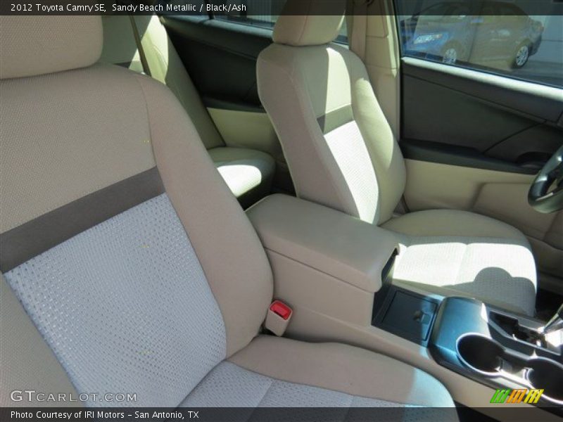 Sandy Beach Metallic / Black/Ash 2012 Toyota Camry SE