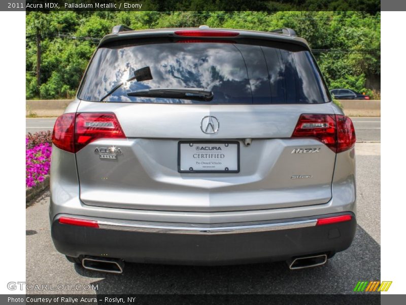 Palladium Metallic / Ebony 2011 Acura MDX