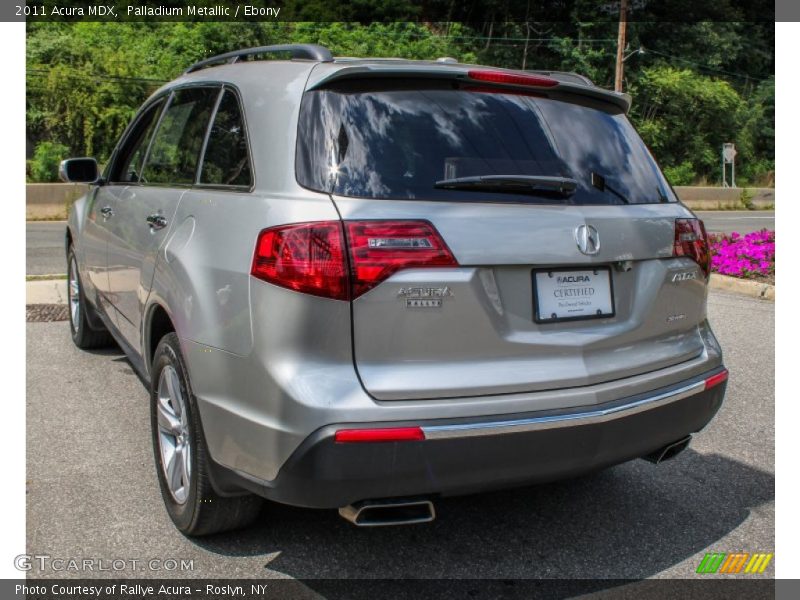 Palladium Metallic / Ebony 2011 Acura MDX