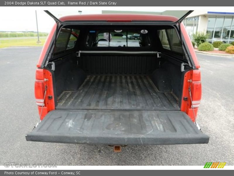 Flame Red / Dark Slate Gray 2004 Dodge Dakota SLT Quad Cab